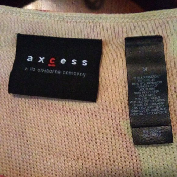 Axcess shirt Bright Orange Pink Yellow Size Medium - Picture 5 of 7